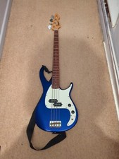 Peavey Milestone Iv Blue Bass Guitar P Type 