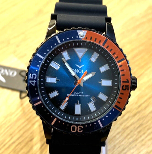 Diver style quartz watch - style,,