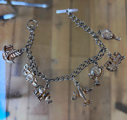 Vintage silver travel - silver,