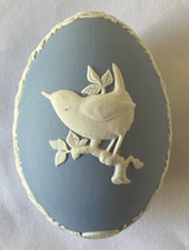 Wedgwood BLUE Jasperware WREN