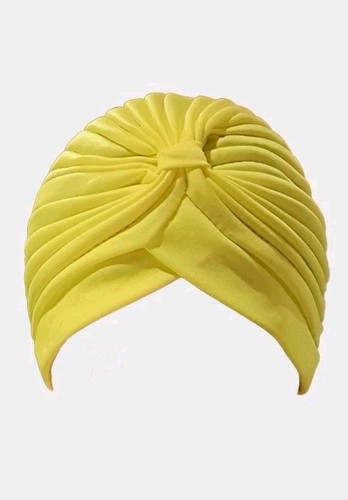 Asian punjabi yellow turban - asian/punjabi,