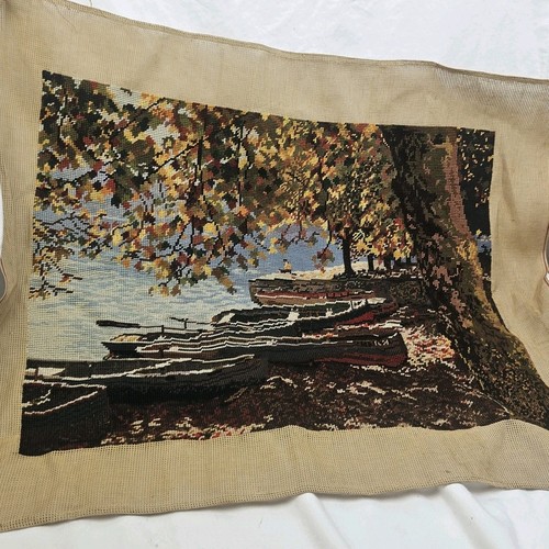 Completed hand stitched - completed,