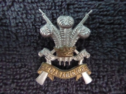 3rd carabiniers - (cap, badge)
