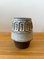 Mid Century Ceramic Vase by Helge Bjufstrøm Michael Andersen