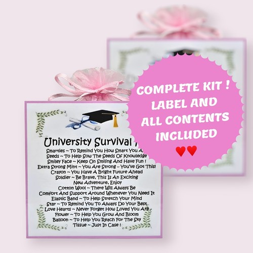 University survival kit - university,