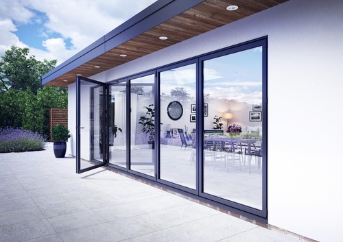 Aluminum bifold doors various