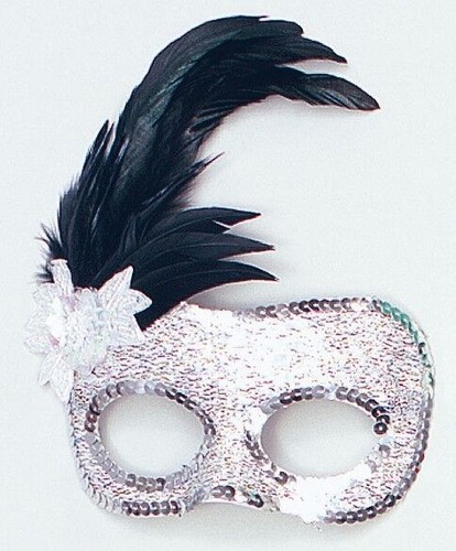 Silver masquerade ball - silver,