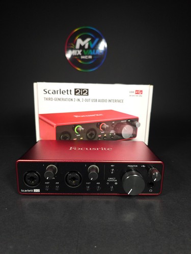 Focusrite scarlett 2i2 3rd gen - scarlett,
