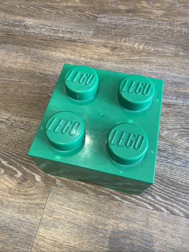 Lego green storage - storage, box