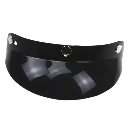 Black classic open face - classic,