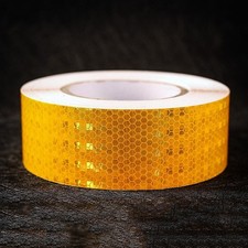Reflective Safety Warning Tape Sticker Roll Strip Decal for Truck Car Van Bus