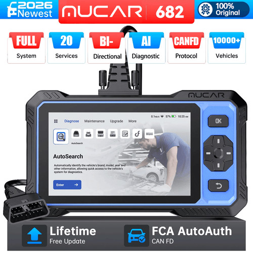 Mucar 682 bidirectional obd2 - 682,