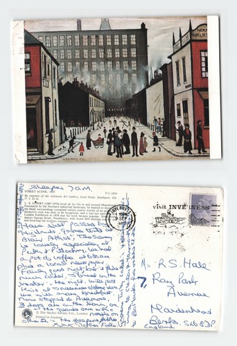 Vintage postcard lowry - postcard,