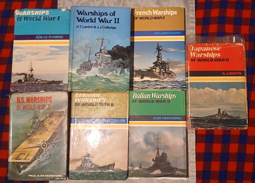 Ian allan set warships - ian,