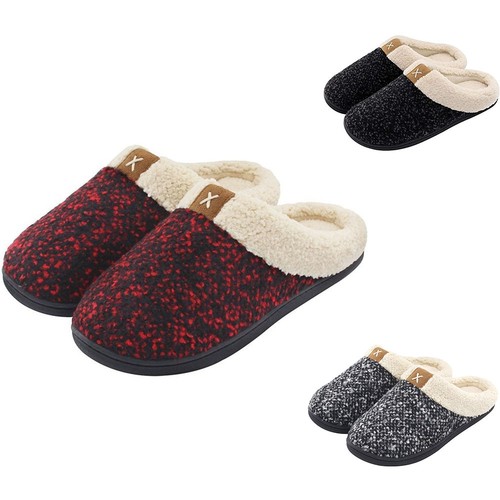 Ladies memory foam slippers - ladies,