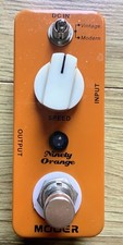 Mooer Micro Ninety Orange Analog Phaser Effects Pedal