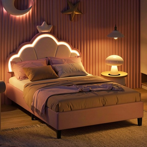 3ft upholstered bed kids - bed,
