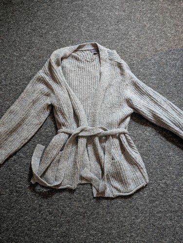 Ladies size medium grey belted - size,
