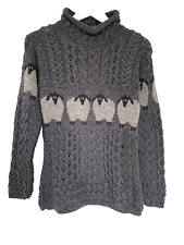LADIES WOOL SHEEP SWEATER S, M