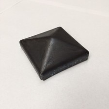 2" 50mm Metal Post Caps Fence Flat Tops Wrought Iron Gates Railings Weldable 1-