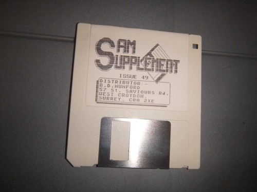 Sam supplement disk magazine - sam,