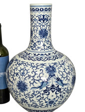 Large decorative chinese blue - decorative,