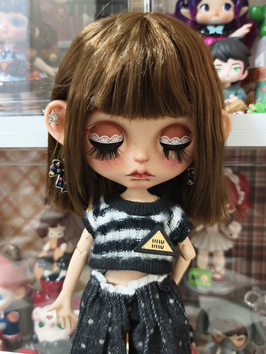 Bjd doll tan skin custom - 1/6,