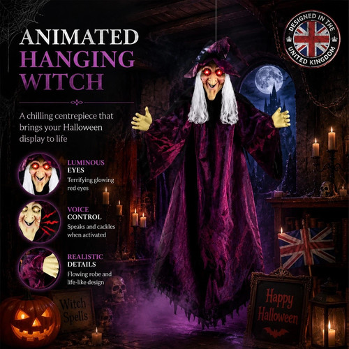 Halloween hanging witch life - halloween,