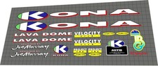 Kona Lava Dome 1992 Red Decal