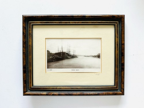 Antique 1913 poole quay - antique,