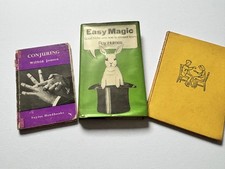  3 VINTAGE MAGIC BOOKS Your Book of Magic (Alexander Van), Roy Holmes Easy Magic