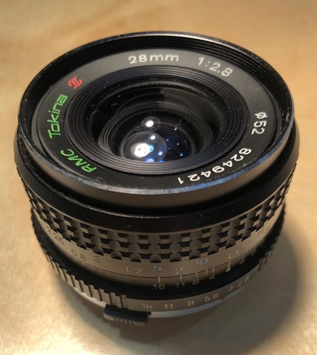 28mm prime lens tokina - 28mm, f2.8
