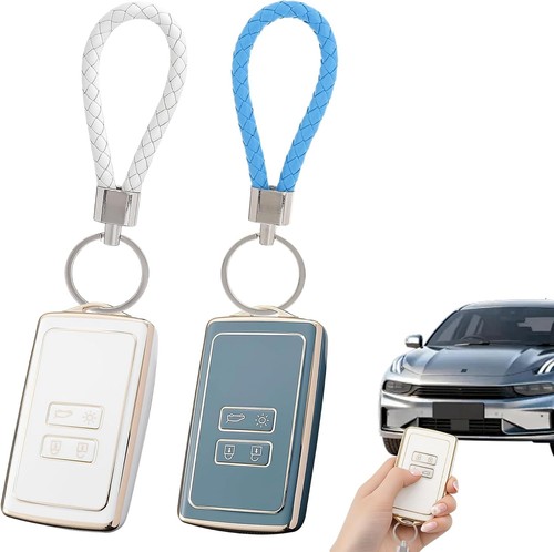 2pcs key card case for - key, renault