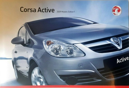 Vauxhall corsa active brochure - vauxhall,