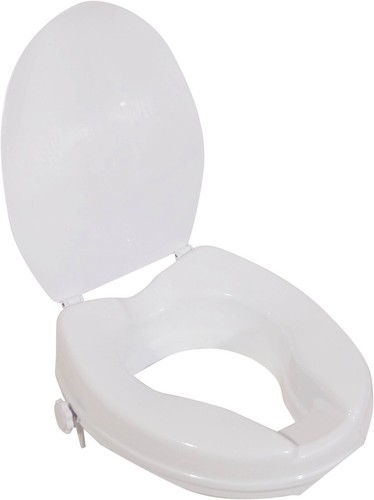 Raised toilet loo - toilet, seat