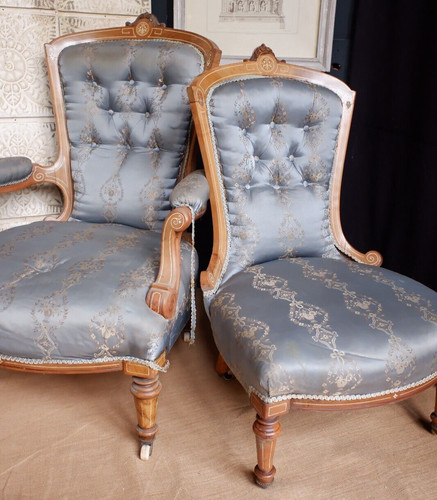 Pair antique victorian - pair,