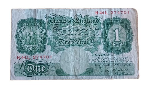 Bank england one pound - bank, £1