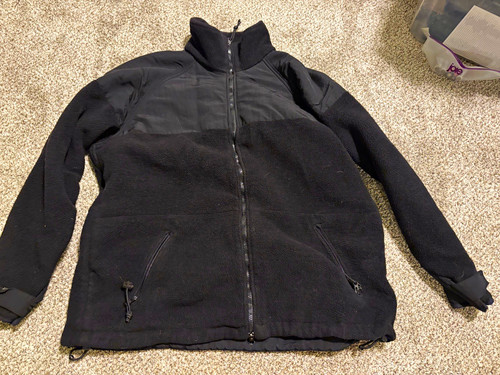 Polartec 300 men - polartec, black