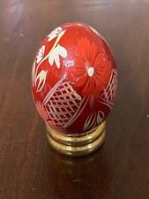 Wooden Decorative Egg / Easter