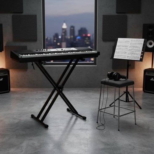 Double tube keyboard - double,