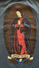 SANTA CRUZ - JASON JESSEE GUADALUPE PRAY FOR ME TEE - BLUE - SKATE T-SHIRT