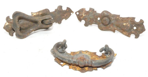 Old reclaimed antique - , brass