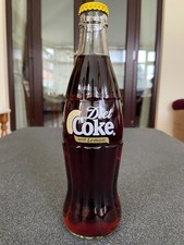 Coca Cola Diet Coke with Lemon very rare glass bottle unopened 