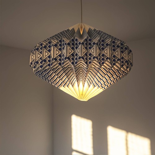 Origami paper lampshade - paper,