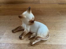 Vintage Siamese Cat Small