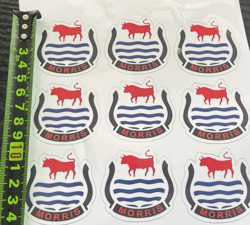 Morris mini sticker badge - morris,