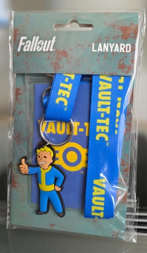 Fallout vault tec lanyard - fallout,