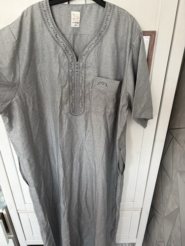 Brand new embroidered grey - brand,
