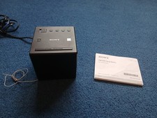 SONY FM/AM Clock Radio black ICF-C1