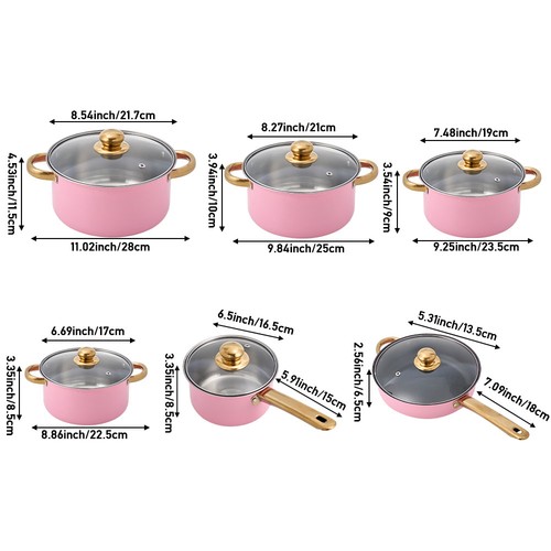 18pcs stainless steel - 12/14/18pcs,